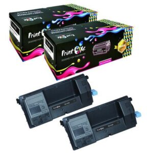 2 Pack TK-3122 Compatible 1T02L10US0 Toner Cartridge TK3122 for Kyocera TK 3122 ECOSYS M3550idn M3560idn FS-4200DN FS-4300DN Printers. 21,000 Page