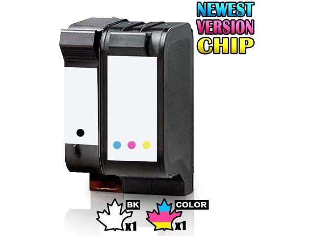 2 PK Inkfirst® Compatible Replacement Ink Cartridges (New Version) for HP 45 78 51645A C6578DN Deskjet 1220C 1280 6122 6127