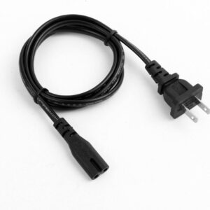 2-Prong AC Power Adapter Cord Lead Cable for Sony Playstation 4 PS4