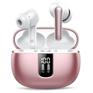 2025 NEW Wireless Earbuds, Bluetooth 5.3 Headphones in Ear 40H Playtime, Ear Buds Deep Bass, Bluetooth Earbuds Built-in HD Mic, IPX7 Waterproof,Touch Control, Portable Design...