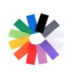 240pcs Battery Wrap Kit, 29.5mm Flat Width 72mm PVC Heat Shrink Tube Wraps for 18650 Battery Pack 12 Colors