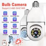 2.4G/5G Dual 360° 1080P IP E27 Light Bulb Camera Wireless Security 2-Way Audio