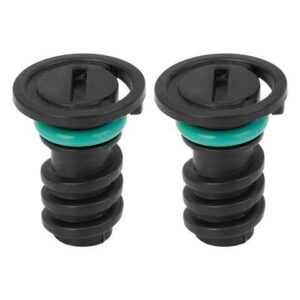 2pcs ABS Car Engine Oil Drain Plug Replacement for Mercedes-Benz C63 AMG S 2016 0029902017