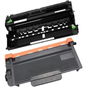2PK Inkfirst® High Yield Compatible Toner Cartridge & Drum Unit TN850 DR820 Replacement for Brother TN-850 DR-820 HL-L5200