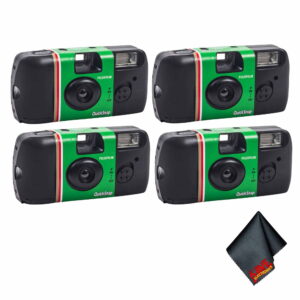 2xFUJIFILM QuickSnap Flash 400 Disposable Camera (27 Exposures, 2-Pack), Bundle