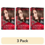 (3 pack) Revlon ColorSilk Permanent Hair Color, Bond Repair Complex, 40 Medium Ash Brown, 1 pack