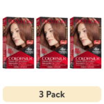 (3 pack) Revlon ColorSilk Permanent Hair Color, Bond Repair Complex, 55 Light Reddish Brown, 1 pack