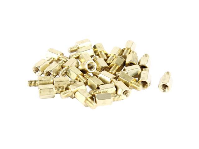 30 Pcs PCB Motherboard Standoff Hex Spacer Screw Nut M3 Male 4mm to Female 6mm