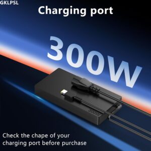300W AC Adapter Charger Compatible with Lenovo Legion 7 7i 5i 5pro Laptop,Legion R7000P R9000P R9000K Y9000K Y9000X Gaming Laptop
