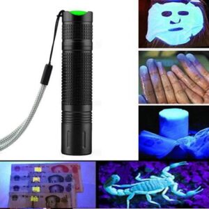 365nm UV Purple Light Mini Flashlight Jade Cosmetic Fluorescence Detection Household Family Home Accessories Dropshipping New