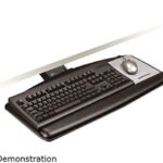 3M AKT170LE Adjustable Keyboard Tray with Standard Platform