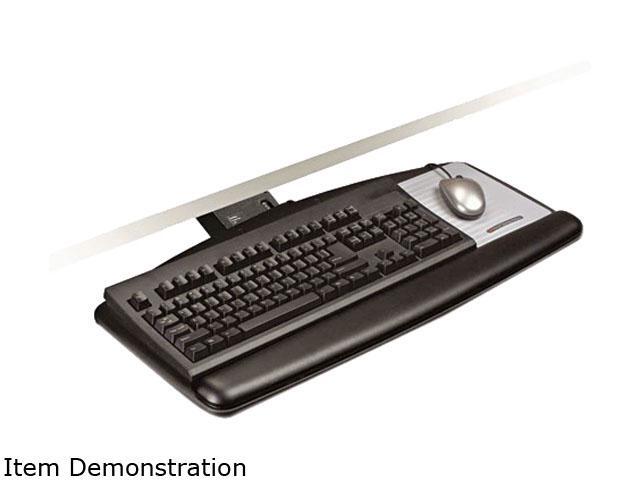 3M AKT170LE Adjustable Keyboard Tray with Standard Platform