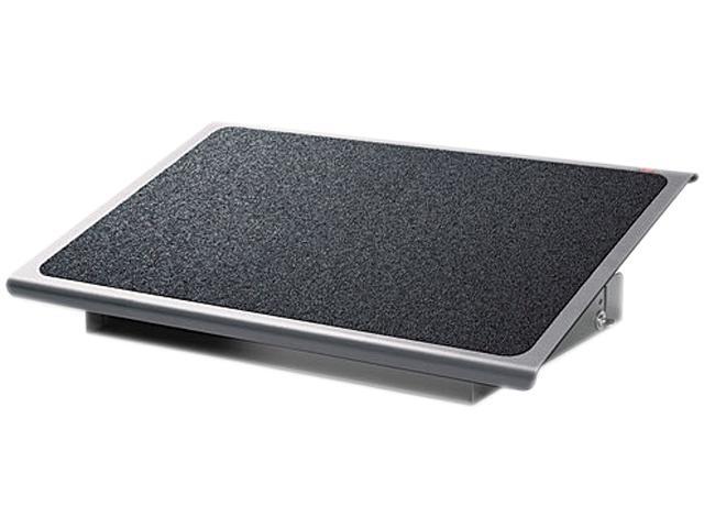 3M FR530CB Adjustable Steel Footrest, Nonslip Surface, 22w x14d, Charcoal/Black