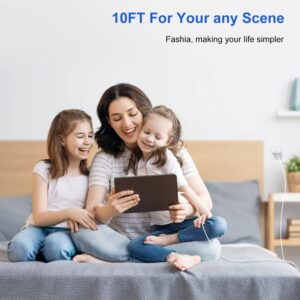 3Pack USB C Charger for iPhone 15 16,10FT+6FT USB C Cable and USB C Charger Blcok for iPhone 16 15 Pro/15 Pro Max/15 Plus, Long iPhone 16 15 Fast Charging Cable for iPad...