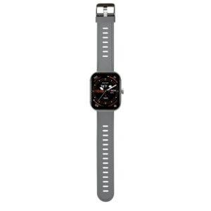 3Plus MEGA Smartwatch with 2.02" AMOLED Screen/Answer & Make Calls/Sleep Monitoring/Heart Rate/100+ Workout Modes/ Quick Reply/ iPhone and Android/Extra Band in Silver