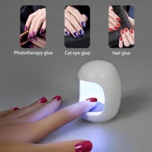 3W Egg Shape UV LED Lamp for Nail Single Finger Lamp Nail Gel Polish Dryer Drying Machine Nail Art USB Manicure Tools