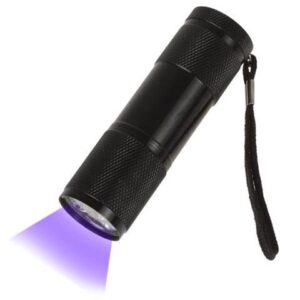 3W Mini 400Lm LED UV 395NM Counterfeit Light Fluorescent Agent Detection Lighting Ultraviolet Flashlight for Money Detector