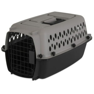 (4 pack) Vibrant Life Pet Kennel 19" X-Small Plastic Dog Crate Portable Carrier for Pets up to 10 lbs