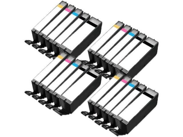 4 Set of 5 Inkfirst® Compatible PGI-250XL CLI-251XL PGI-250 CLI-251 Ink Cartridges Replacement for Canon PIXMA MX922 MG5420 4 Set of 5 Inkfirst® Compatible PGI-250XL CLI-251XL PGI-250 CLI-251 Ink Cartridges Replacement for Canon PIXMA MX922 MG5420