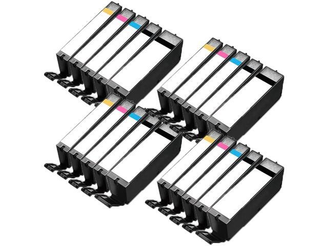 4 Set of 5 Inkfirst® Compatible PGI-250XL CLI-251XL PGI-250 CLI-251 Ink Cartridges Replacement for Canon PIXMA MX922 MG5420