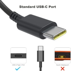 45W USB-C Laptop Charger Compatible with HP Chromebook X360 14-ca051wm 14-ca052wm 14-ca091wm ca061dx 14-ca0061dx 14-ca060nr 14-ca020nr 14-ca043cl Power Supply Adapter