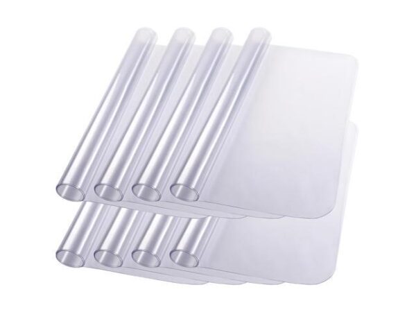 48x36" Rectangle PVC Floor Mat Studded Back 2.5mm for Low Pile Carpet Home Office Rolling Chair Desk 48x36" Rectangle PVC Floor Mat Studded Back 2.5mm for Low Pile Carpet Home Office Rolling Chair Desk