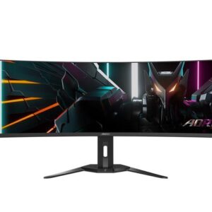 49" 144 Hz OLED DQHD Gaming Monitor 0.03ms GTG 5120 x 1440 Flat Panel AORUS CO49DQ