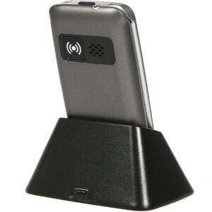 4G Foldable Mobile Phone for The Elderly with Big Button, LTE Unlocked Easy to Use Basic Flip Senior Phone with SOS Button,Camera,Loud Volume,Charging Dock and Flashlight