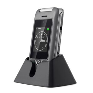 4G Foldable Mobile Phone for The Elderly with Big Button, LTE Unlocked Easy to Use Basic Flip Senior Phone with SOS Button,Camera,Loud Volume,Charging Dock and Flashlight