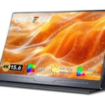 4K Portable Monitor 15.6" HDR Gaming Monitor 600 nits Brightness 100% Adobe sRGB HDMI USB-C External Monitor [Refurbished]