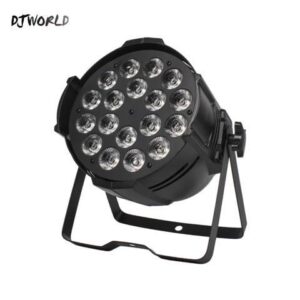 4pcs/lot LED Par Light 18x18W RGBWA+UV 6IN1 Cast Aluminum PowerCon Wash Effect For Dj Party Dance Floor Theater Light