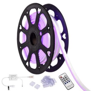 50 Ft DELight Neon LED Light Strip Rope Tube Wire Flexible Party Home Decoration