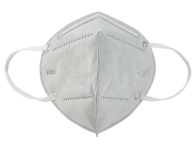 50 Pieces KN95 Mask JINJIANG 6 Layers Activated Carbon Masks Health Protector Built-in Sponge Nose Strip Gray Individual Package Gray