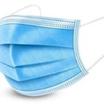 500PCS 3-layer Disposable Face Mask with Elastic Earloop Disposable Protection Blue