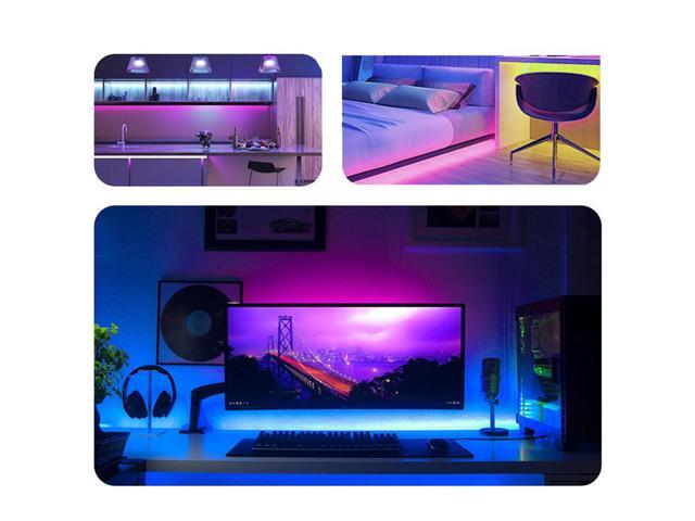 5M LED Strip Lights RGB Bar Light Kit 12V White TV Backlight Lamp Holiday Party Decoration Light Strip