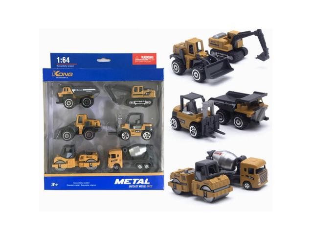 6 PCS 1:64 Alloy Trcuk ClassicCar Diecast Model Toys Set for Kids Gift