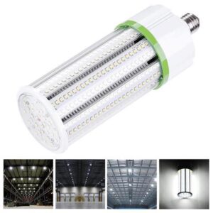 60W LED Corn Light Bulb E26 7800LM 5000K 416Pcs SMD2835 UL Listed Garage Factory Warehouse