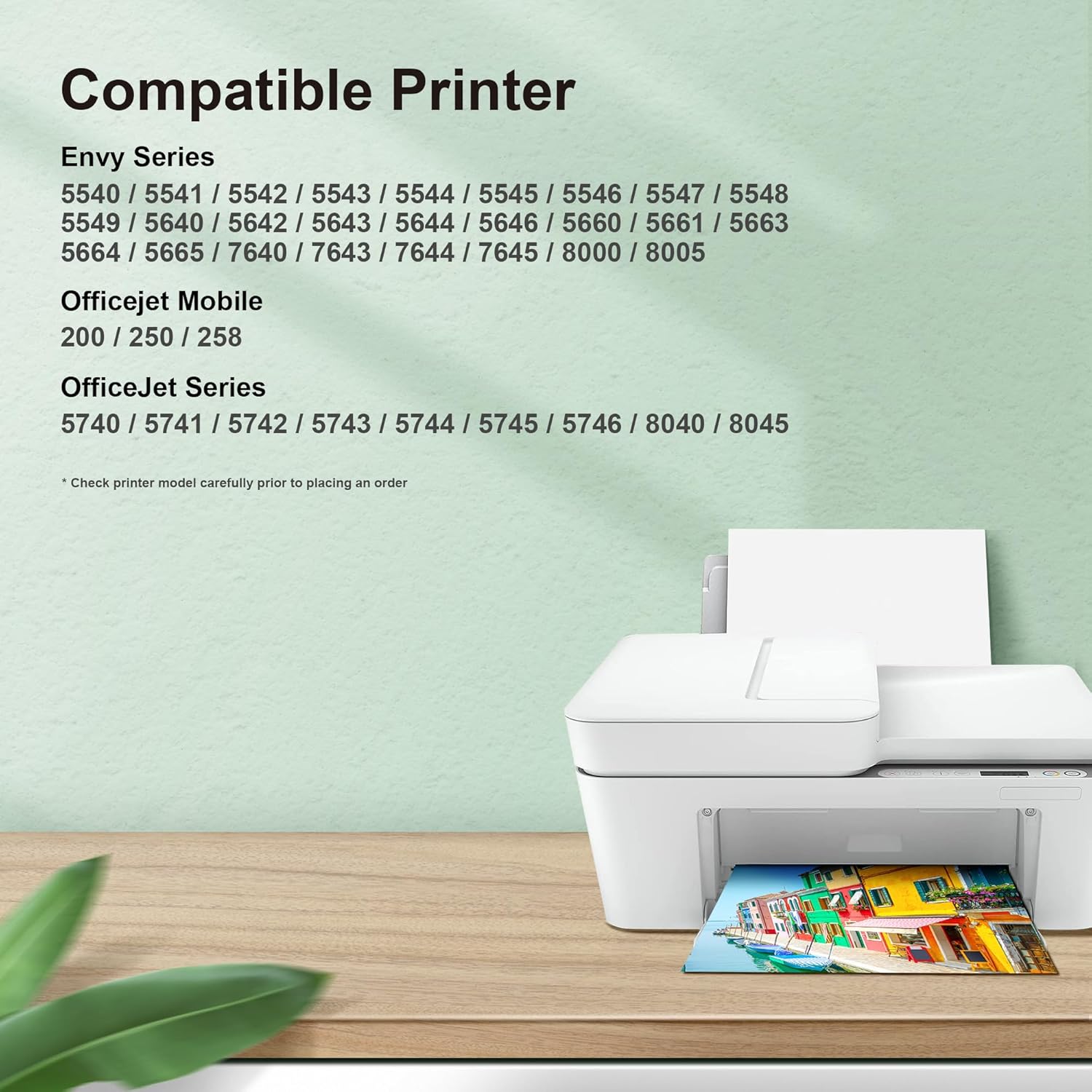 62XL Ink Cartridge Black and Tri Colour for HP 62 XL Ink Cartouche Encre for HP 62 HP62 HP62XL for HP Envy 7640 5640 Printer Ink Cartridge for HP 5660 5540 5600 7600 Deskjet 250...
