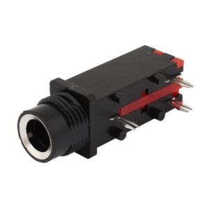 6.5mm Headphone stereo Jack Socket PCB Mount Connector Adapter