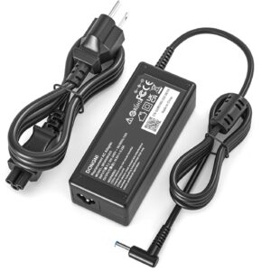 65W 19.5V 3.33A Ac Adapter for HP Pavilion x360 11 13 15, Zbook 14u G4 G5 15u 15 G3, 15-f111dx 15-f211wm 15-f233wm 15-f278nr 15-r052nr 15-r132wm Power Supply Blue Tip