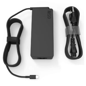 65W 45W USB C Laptop Charger for Lenovo ThinkPad T14 T16 gen 1 gen 2 X1 Yoga L13 7i C740 920 C930 C940 Type C AC Power Adapter for Lenovo ThinkPad T480 T490 P52s Chromebook 2nd...