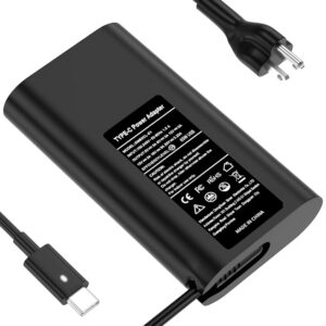 65W 45Watt for Dell Laptop Charger AC Adapter Replacement-for Dell USB C Charger Latitude 5420 5520 5320 7420 5430 7390 7320 7400,XPS 13 Chromebook 3100 Computer Type C Fast...