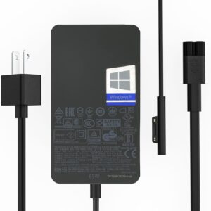 65W Surface Pro Charger Surface Laptop Charger Compatible for Microsoft Surface Pro11 10 9 8 7+ 7 6 5 4 X Compatible 1769 1867 1868 1872 1873 1943 1951 2036 Laptop7 6 5 4 3 2 1...