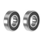 6800-2RS Deep Groove Ball Bearing 10x19x5mm Double Sealed ABEC-3 Bearings 2-Pack