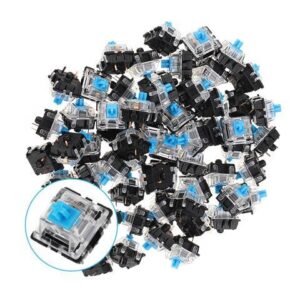 70PCS Pack 3Pin Gateron Clicky Blue Switch Keyboard Switch for Mechanical Gaming Keyboard - OEM