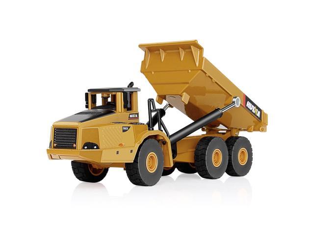 7713-1 1/50 Scale Alloy Hydraulic Dump Truck Diecast Model Engineering Digging Toys