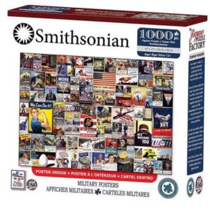 77572 - JIGSAW PUZZLE MILITARY POSTERS 19X27IN 1000PCS