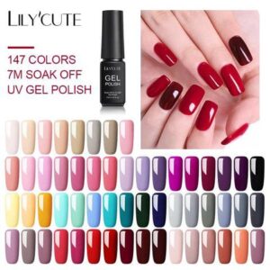 7ml Soak Off Nail Polish Macaron Color Nail Pastel Gel Bright Nail Art Design LED/UV Lamp UV Gel Varnish Nail Art
