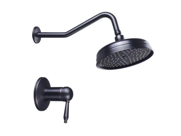 8" Wall Mounted Rain Shower Head Rainfall Faucet Bathroom Lavatory Home CUPC ORB