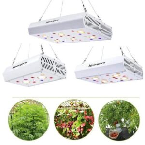 800W 1200W LED Grow Light 3000K COB Full Spectrum including UV IR Daisy Chain For Indoor Hydroponics Plants